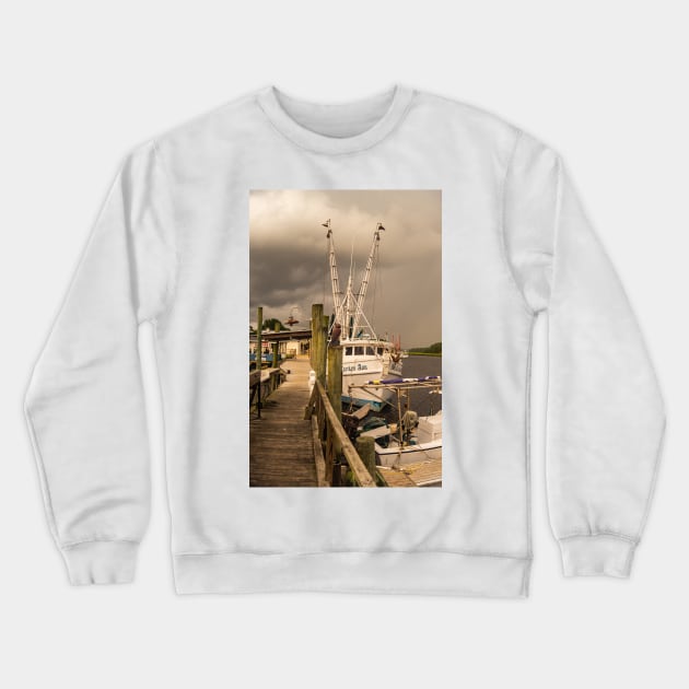 Calabash boat 3 Crewneck Sweatshirt by KensLensDesigns